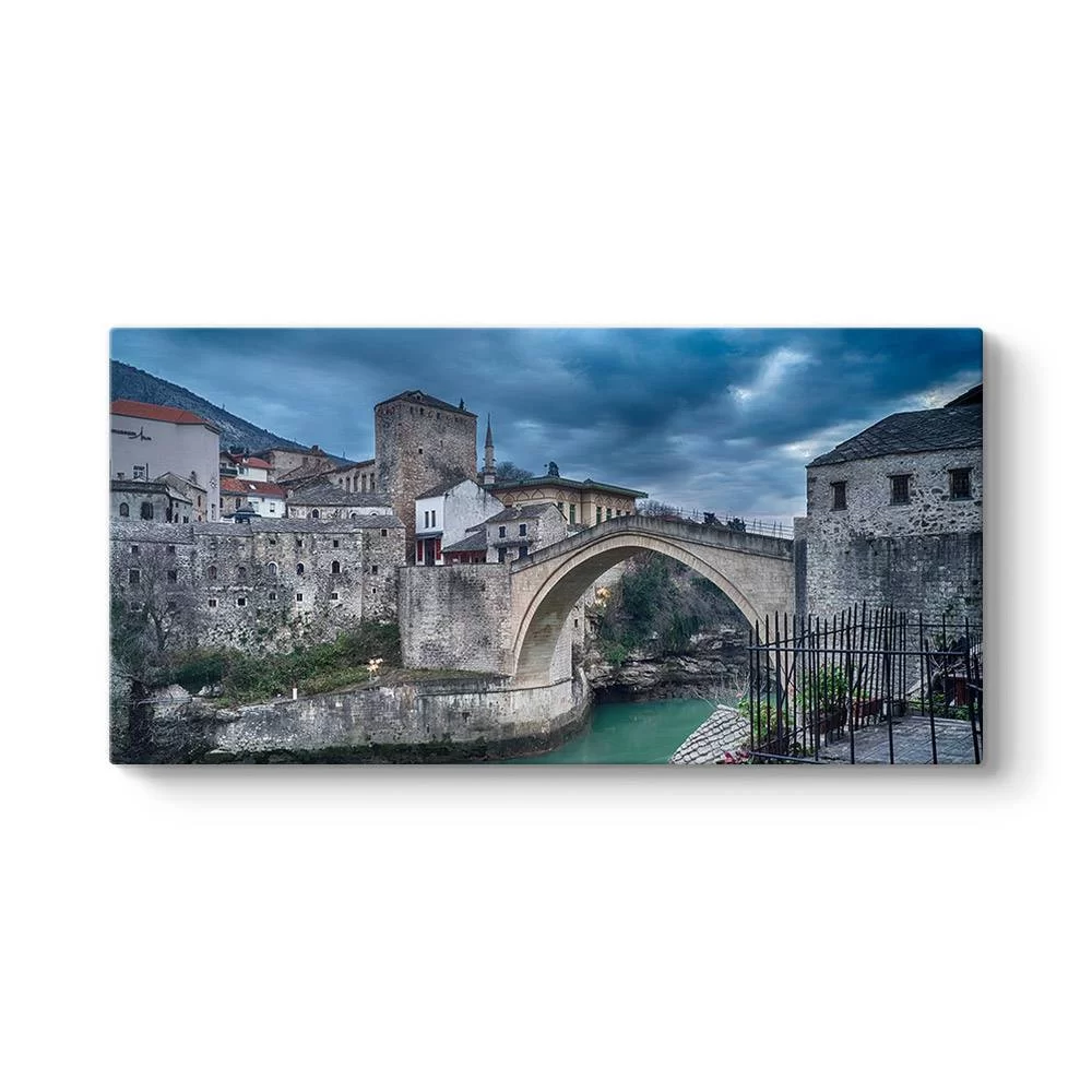Mostar Köprüsü Tablosu - Model 5